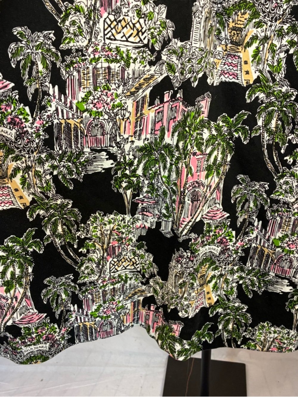 Lilly Pulitzer Knightley Dress in Onyx PB Anniversary Toile XL - Picture 6 of 11